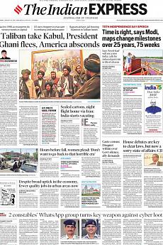 The Indian Express Delhi - August 16th 2021
