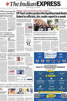 The Indian Express Delhi - December 23rd 2021