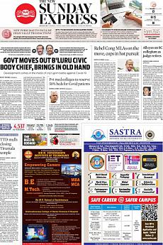 The New Indian Express Bangalore - July 19th 2020