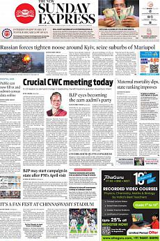 The New Indian Express Bangalore - March 13th 2022