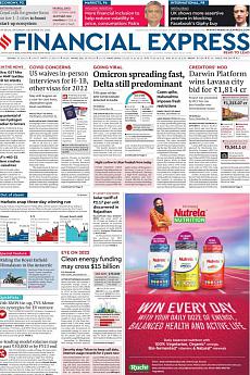 Financial Express Delhi - December 25th 2021