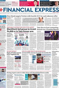 Financial Express Delhi - April 15th 2022