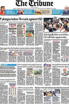 The Tribune Delhi - June 14th 2022