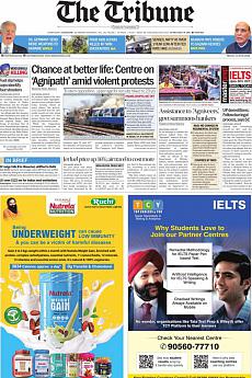 The Tribune Delhi - June 17th 2022