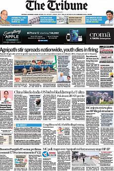 The Tribune Delhi - June 18th 2022