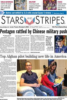 Stars and Stripes - international - November 2nd 2021