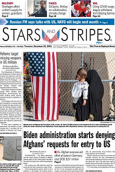 Stars and Stripes - international - December 23rd 2021