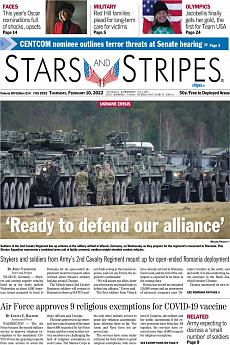 Stars and Stripes - international - February 10th 2022