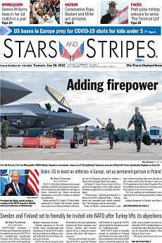 Stars and Stripes - international - June 30th 2022