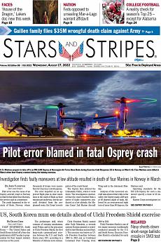 Stars and Stripes - international - August 17th 2022