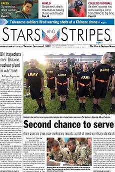 Stars and Stripes - international - September 1st 2022