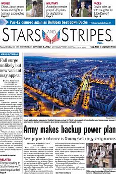 Stars and Stripes - international - September 5th 2022
