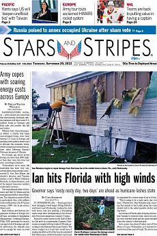 Stars and Stripes - international - September 29th 2022