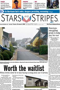 Stars and Stripes - international - October 4th 2022