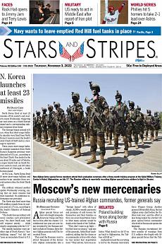 Stars and Stripes - international - November 3rd 2022