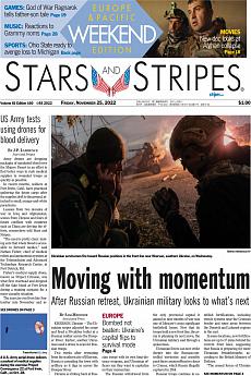 Stars and Stripes - international - November 25th 2022