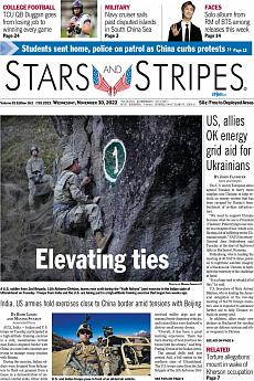 Stars and Stripes - international - November 30th 2022