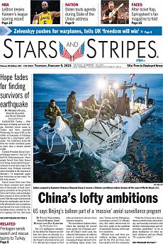 Stars and Stripes - international - February 9th 2023