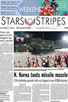 Stars and Stripes - international - February 10th 2023