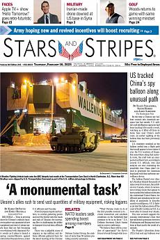 Stars and Stripes - international - February 16th 2023