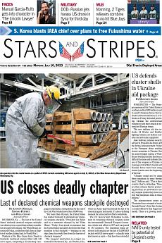 Stars and Stripes - international - July 10th 2023