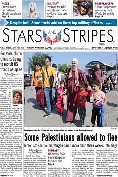Stars and Stripes - international - November 2nd 2023