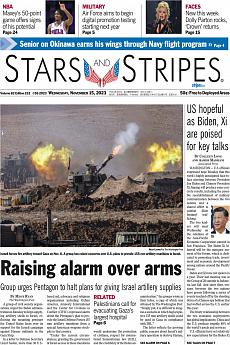 Stars and Stripes - international - November 15th 2023