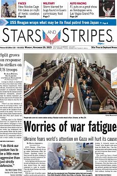 Stars and Stripes - international - November 20th 2023